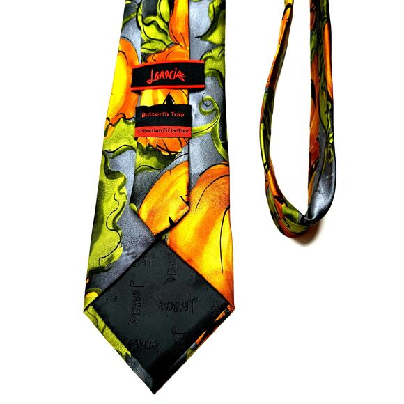 J. Garcia Butterfly Trap Collection 54 Silk tie - Picture 4 of 4